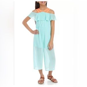 NWT girl jumpsuit